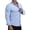 Light Blue, variant on Mens Dress Shirts Regular Fit Long Sleeve Stretch Business Dress Shirts for Men Light Blue XXL