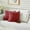 Red, variant on FY FIBER HOUSE Pack of 2 Comfy Corduroy Corn Granules Throw Pillow Covers Soft Decorative Square Cushion Pillowcase for Couch Sofa Bed 16 X 16 Inch, Pine Green