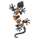 thumbnail image 3 of Escultura de pared Gecko Moderno Arte de La Pared Decoración Escultura Colgante de Pared Metal Decorativo Animal Estatua Ornamento para Oficina Hogar Patio Valla Jardín , Estilo A Fanmusic Escultura de pared, 3 of 7