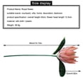 thumbnail image 2 of Tela de seda Flor falsa Oficina en casa Decoración floral Fiesta Ceremonia Flor artificial Fotografía Prop, Rosa Jumpingount HA6650-03B, 2 of 6
