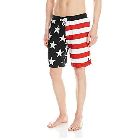 U.S. Polo Assn. Mens 9" Board Short, Black, X-Large