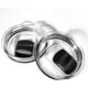 thumbnail image 1 of Perfect Fit Magnetic Tumbler Lid for Yeti, Ozark Trail, and More - 2 Pack (Black), 1 of 5