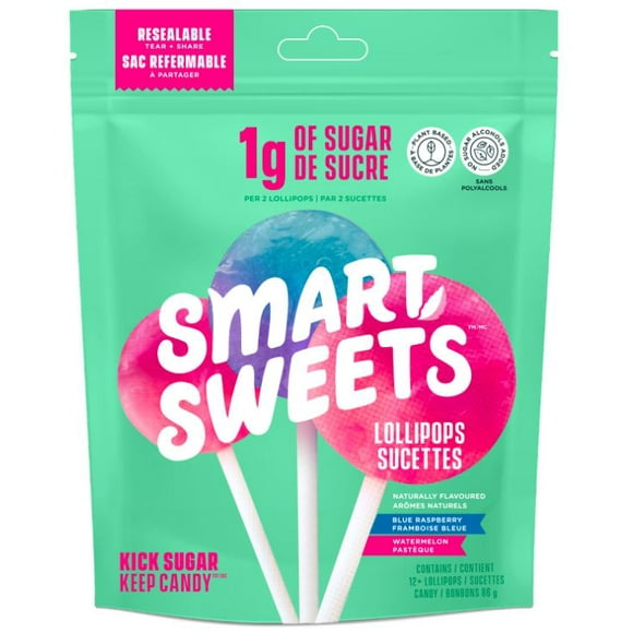 SMART SWEETS Sucettes 86G