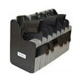 thumbnail image 2 of BenchMaster Vertical Pistol Rack for Gun Safe Storage, Handgun Organizer Holds 2 - 12 Pistols, Kydex & High-Density Foam Gun Safe Insert, No Metal Lightweight Firearm Storage Rack, Made in USA, 2 of 2