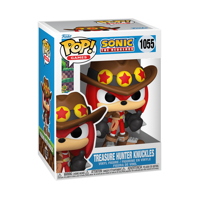 Funko Pop! Games: Sonic The Hedgehog - Treasure Hunter Knuckles Vinyl Figure