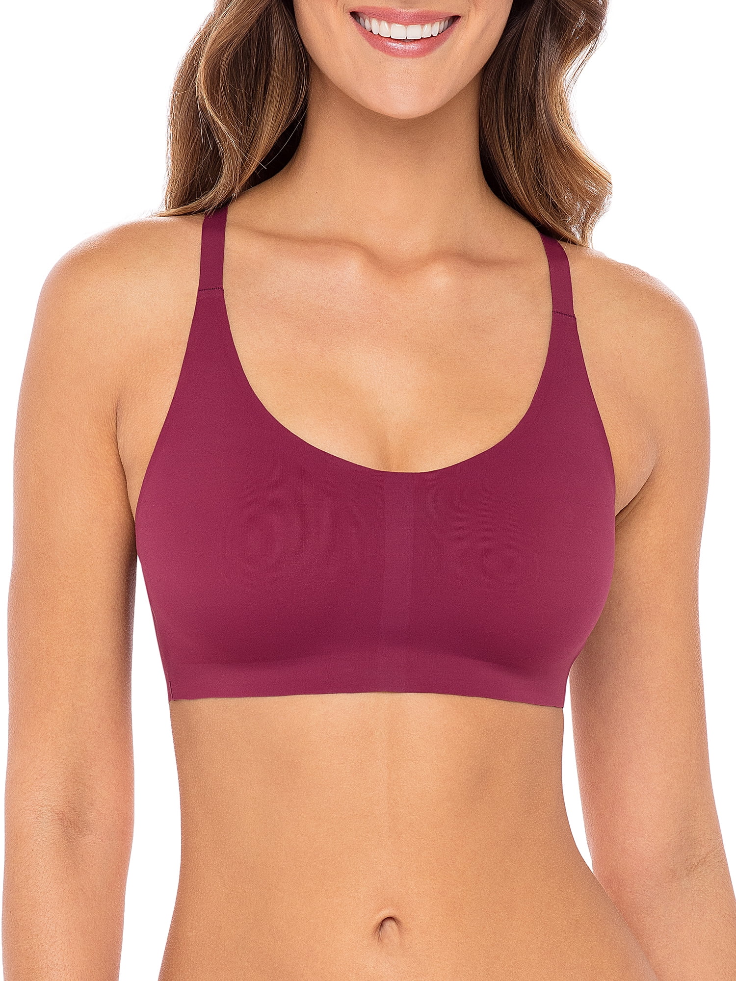 No Boundaries Junior's WireFree Bonded Racerback Bra