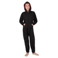 thumbnail image 4 of Joggies - Black & Red Kids Footless Hoodie One Piece - Kids - Medium (Fits 4'6 - 4'8"), 4 of 4