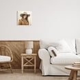 thumbnail image 3 of Stupell Industries Brunette Cowgirl on Beige Abstract Painting Unframed Art Print Wall Art, 12 x 12, 3 of 7