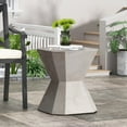 thumbnail image 2 of Markley Lightweight Concrete Outdoor Side Table, Concrete Finish, 2 of 7