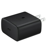 Samsung 45W USB-C Super Fast Charging Wall Charger - Black (US Version ) OEM Replacement