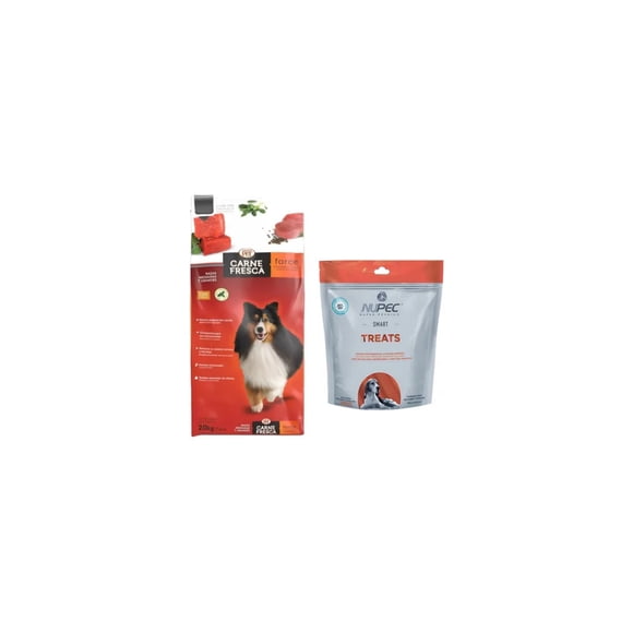 CARNE FRESCA FORCE 20 KG + Nupec Treats Smart 180 Grs.