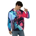 thumbnail image 4 of Valoranta Men's Hoodie With Color Drawstrings Sweatshirt Hooded Pullover Print Winter Coat Jacket Xx-Large, 4 of 9