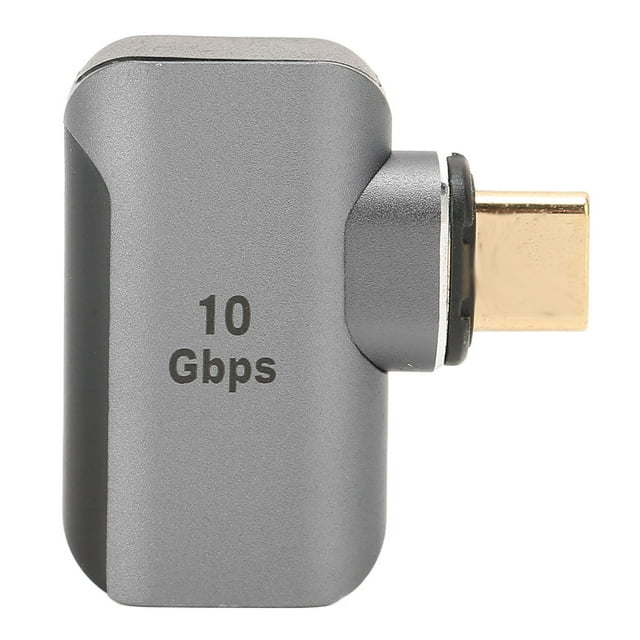 USB C Magnetic Adapter, Plug And Play 24pin Gold Plated 8K 60Hz Light Grey Type C To USB3.1 Adapter For Laptops
