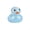 Blue-BU Home Decor, variant on JJV Mini Duck Sensory Squish, Cute Duck Sugar Stress Ball, Glitter Ultra Soft Moldable Slow Rise Relaxing Fidget Stress for Anxiety Relief, Squeeze Stress Relief Ball for Adults
