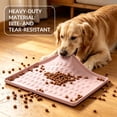 thumbnail image 4 of OTHER LOVE 24"x16" Silicone Pet Food Mat,Waterproof Dog Cat Bowl Mat with Raised Edge,Protects Floor,Pink, 4 of 11