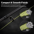 thumbnail image 3 of czcpp-Braided Fishing Line Merced, 1000 500 300 Yards Braided Line 4 8 Strands, 6-200LB - Proprietary Weaving Tech, Thin-Coating Tech, Stronger Smoother - Fishing Line for Freshwater Saltwater, 3 of 4