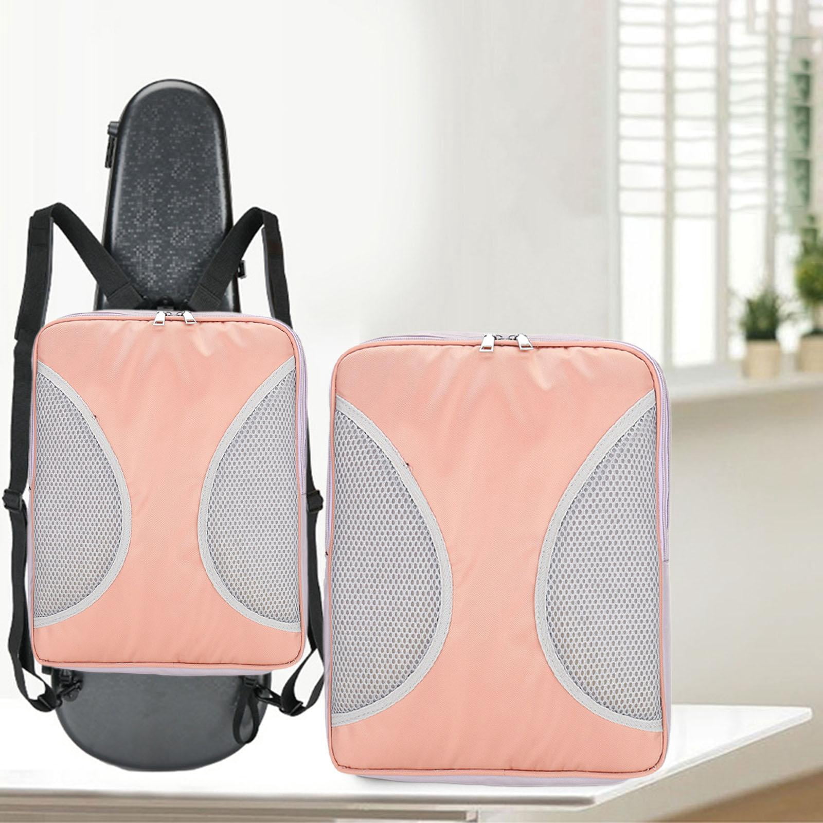 LeeQinersw Music Sheet Bag Large Capacity Instrument Case Thickened Ukulele Box Violin Case Pink