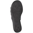 thumbnail image 3 of Easy Street Womens Sheri Faux Leather Slip On Wedge Sandals, 3 of 3