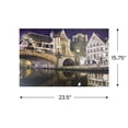 thumbnail image 5 of Northlight LED Lighted St. Michael's Bridge and Church Canvas Wall Art 15.75" x 23.5", 5 of 7