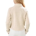 thumbnail image 4 of FAIWAD Boys Girls Warm Fleece Coat Zip up Collar Jacket Kids Soft Cozy Casual Daily Outerwear, 4 of 5