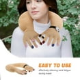 thumbnail image 3 of SHOWERORO Almohada De Para Viajes En Y Auto Color Chocolate Y, 3 of 6