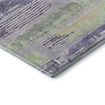 thumbnail image 3 of Addison Rugs Mayfield Premium Machine Washable Transitional Stripes Lavender Runner Rug, 2'3" X 7'6" Machine Washable Transitional Stripes Lavender Oversized Sherpa Throw Blanket, 3 of 6