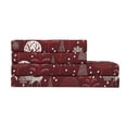 thumbnail image 3 of Printed Holiday 4pc Sheet Sets, Easy Care, Soft & Wrinkle-Resistant Bedding, Snowy Nights - Queen Bed Size, 3 of 4