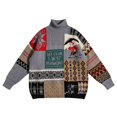 thumbnail image 4 of Winter Sweaters for Women Sweater Coat Featuring Relaxed Fit Bear Design For Autumn Winter Couples Fashion Knitwear Ugly Christmas Sweaters, 4 of 4