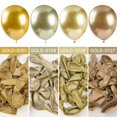thumbnail image 4 of Balloon PartyWoo Metallic Gold, paquete de 155 piezas con kit de arco, 4 of 7