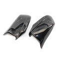 thumbnail image 2 of Black Mirror Covers Fit for BMW 5 Series F10/F11/F18 Pre-LCI 11-13 Mirror Caps Replacement Side Mirror Caps Rear Door Wing Rear-view Mirror Stickers C, 2 of 4