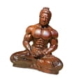 thumbnail image 3 of Flynix Mini Buddha Statue Collection Decoration for Dining Room Living Room Desktop Ebony, 3 of 10