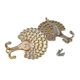 thumbnail image 4 of Accesorios para cortinas Estilo étnico Metal Hierro Pavo real Ganchos para cortinas de pared Ganchos para cortinas de pared 1 par de abrazaderas para cortinas Retenedores para cortinas de pavo real 2, 4 of 5