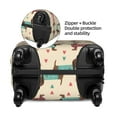 thumbnail image 2 of Gukieu Dachshund Dog Puppy Print Suitcase Protective Cover, Elastic Zipper Buckle Suitcase Protective Cover, Suitable for Travel, Business Trip-X-Large, 2 of 7