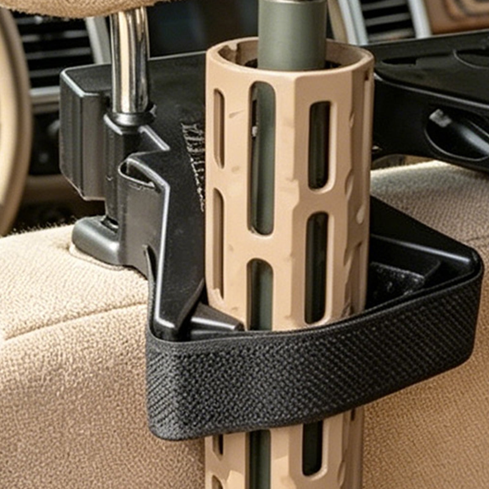 Stable Headrest Mount Gun Rack Universal Seat Back Vertical Guns Holder Adjustable Vehicle Storage