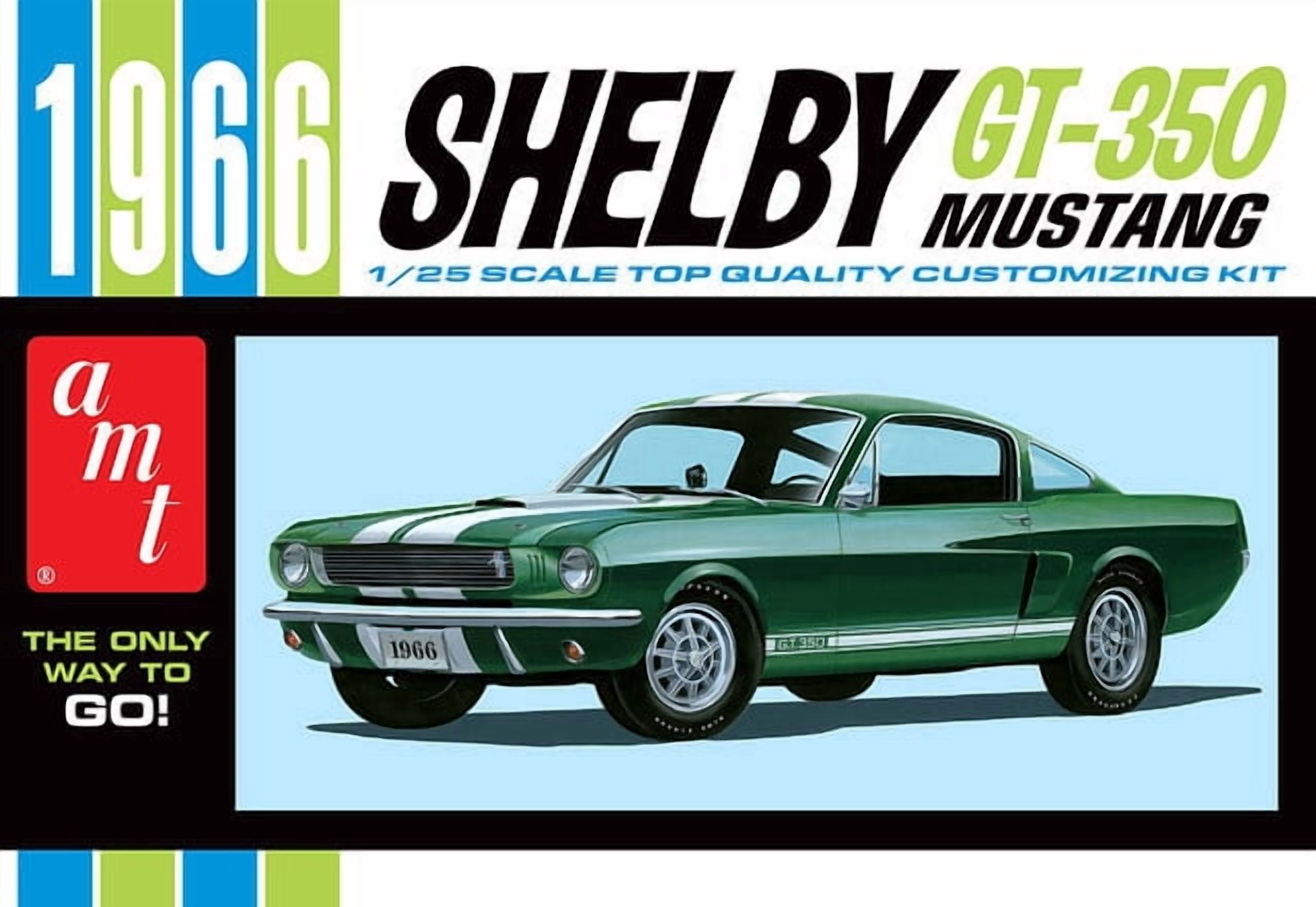 AMT 1966 Shelby Mustang 350GT 1/25 Scale Model Kit