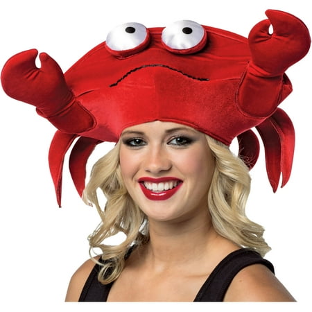 Crab Hat Adult Halloween Accessory