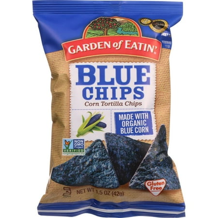 Eatin Chips - Garden Of Eatin' Blue Corn Tortilla Chips, 1.5 Oz (Pack Of 24)