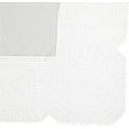 thumbnail image 2 of Sana Enterprises Vinyl Lace Crochet Tablecloth for Kitchen, Dining and Buffet, Floral, Stain Resistant,  White. 54x72 Inch Rectangle., 2 of 5