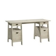 thumbnail image 4 of Sauder Trestle Executive Desk, Chalked Chestnut Finish, 4 of 14