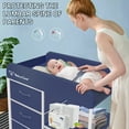 thumbnail image 2 of G TALECO GEAR Baby Changing Table, Portable Diaper Changing Station with Wheels, Nursery Organizer for Newborn and Infant, Blue, 2 of 7