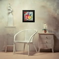 thumbnail image 4 of Brent, Paul 12x12 Black Modern Framed Museum Art Print Titled - Patio Peony V, 4 of 5