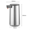thumbnail image 2 of Dispensador de Jabón de Acero Inoxidable, Dispensador Automático de Jabón con Sensor Infrarrojo, Dispensador de Jabón Líquido para Manos para Baño, 2 of 7