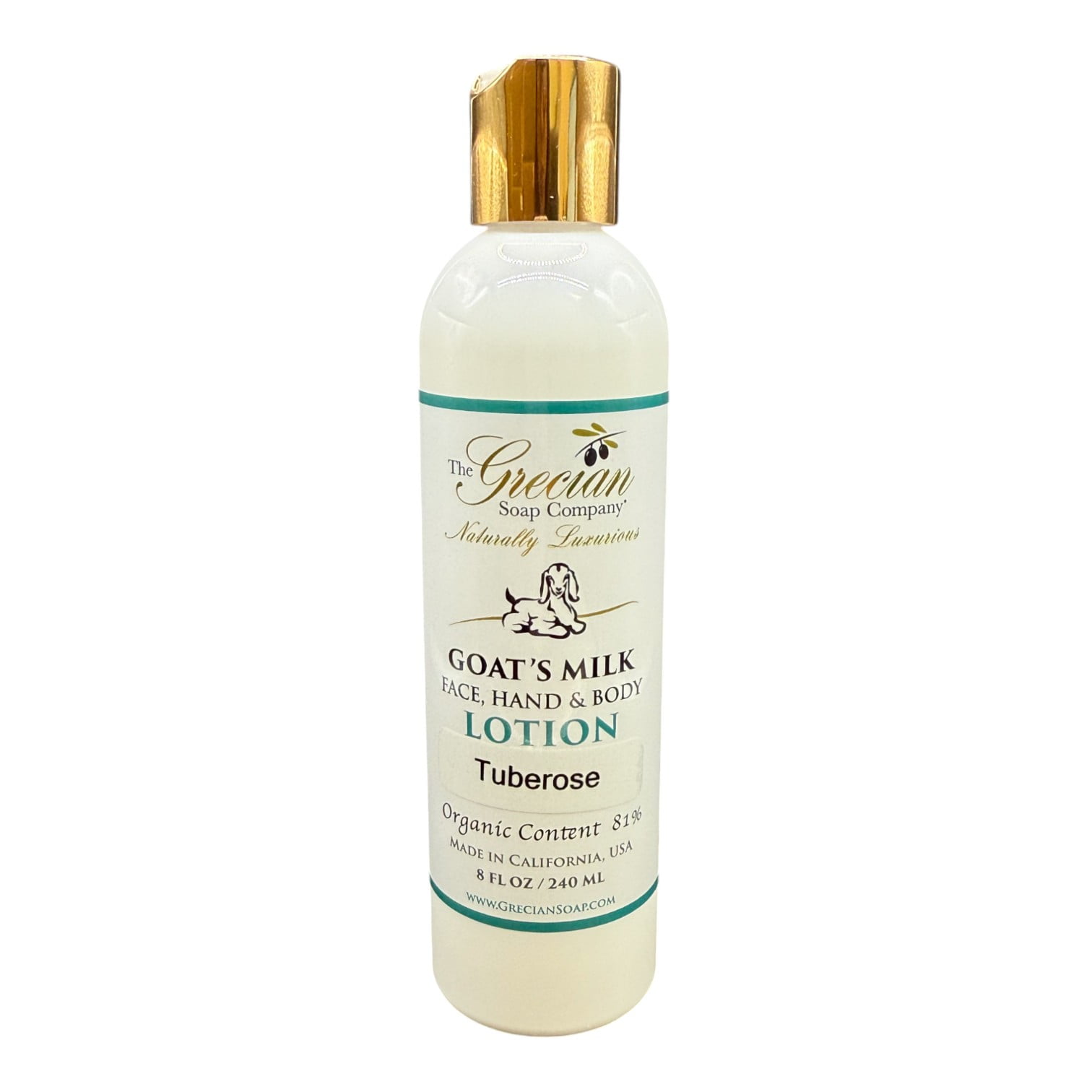 Goats Milk L-16 Organic Goats Milk Lotion - Tuberose