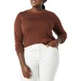 thumbnail image 4 of walmart Essentials Womens Lightweight Crewneck Sweater, 4 of 6