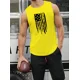 thumbnail image 4 of Camiseta sin mangas de secado rápido a la moda para baloncesto, ocio al aire libre, transpirable, para las cuatro estaciones, Y2k, ropa deportiva para gimnasio Fnaf, camiseta sin mangas para hombre, 4 of 5