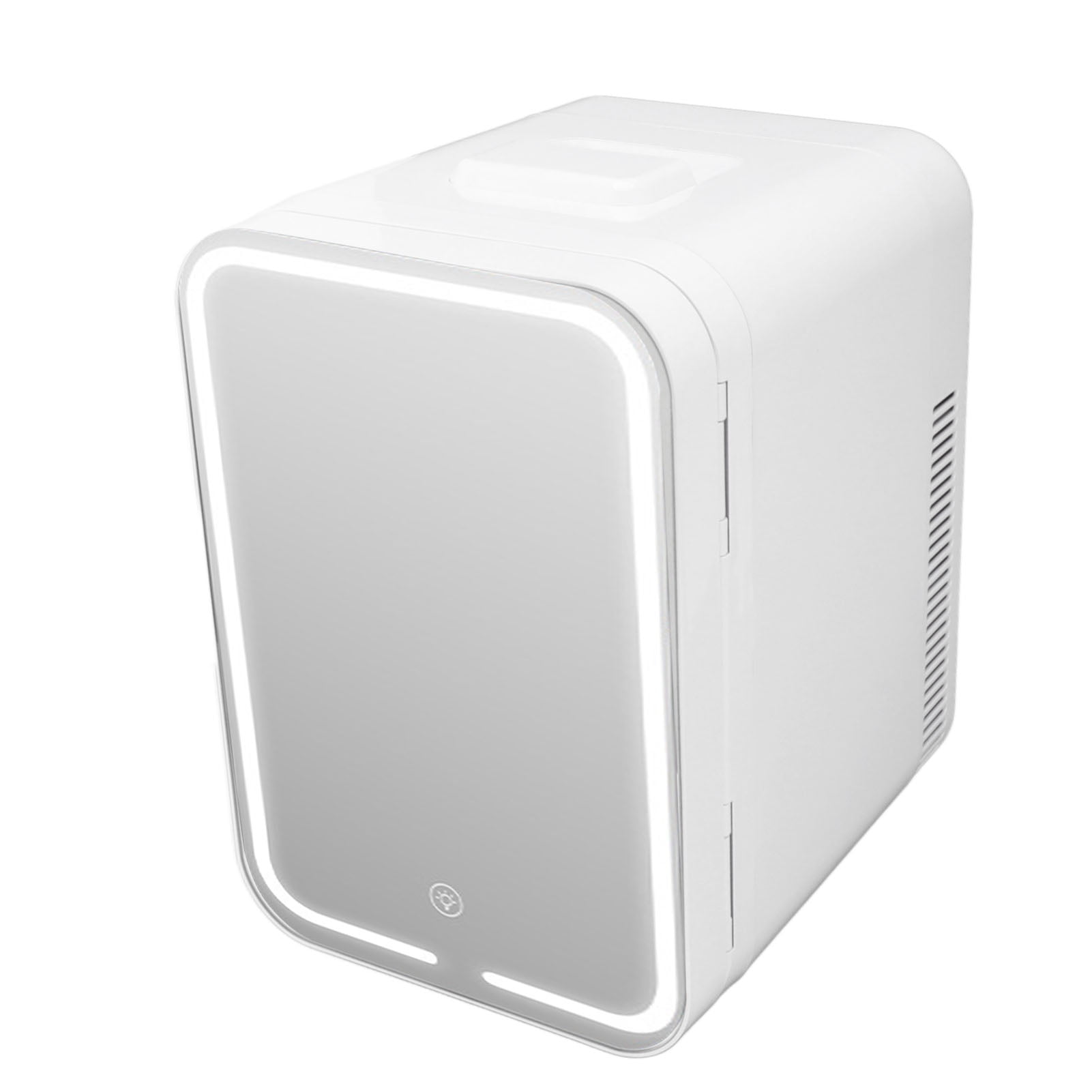 Cosmetic Mirror Refrigerator, Dimmable Heating Portable Cooling 10L Low