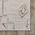 thumbnail image 4 of nuLOOM Abigail Abstract Symbols Area Rug, 8' x 10', Light Gray, 4 of 9