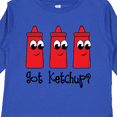 thumbnail image 4 of Inktastic Got Ketchup Boys or Girls Long Sleeve Toddler T-Shirt, 4 of 5