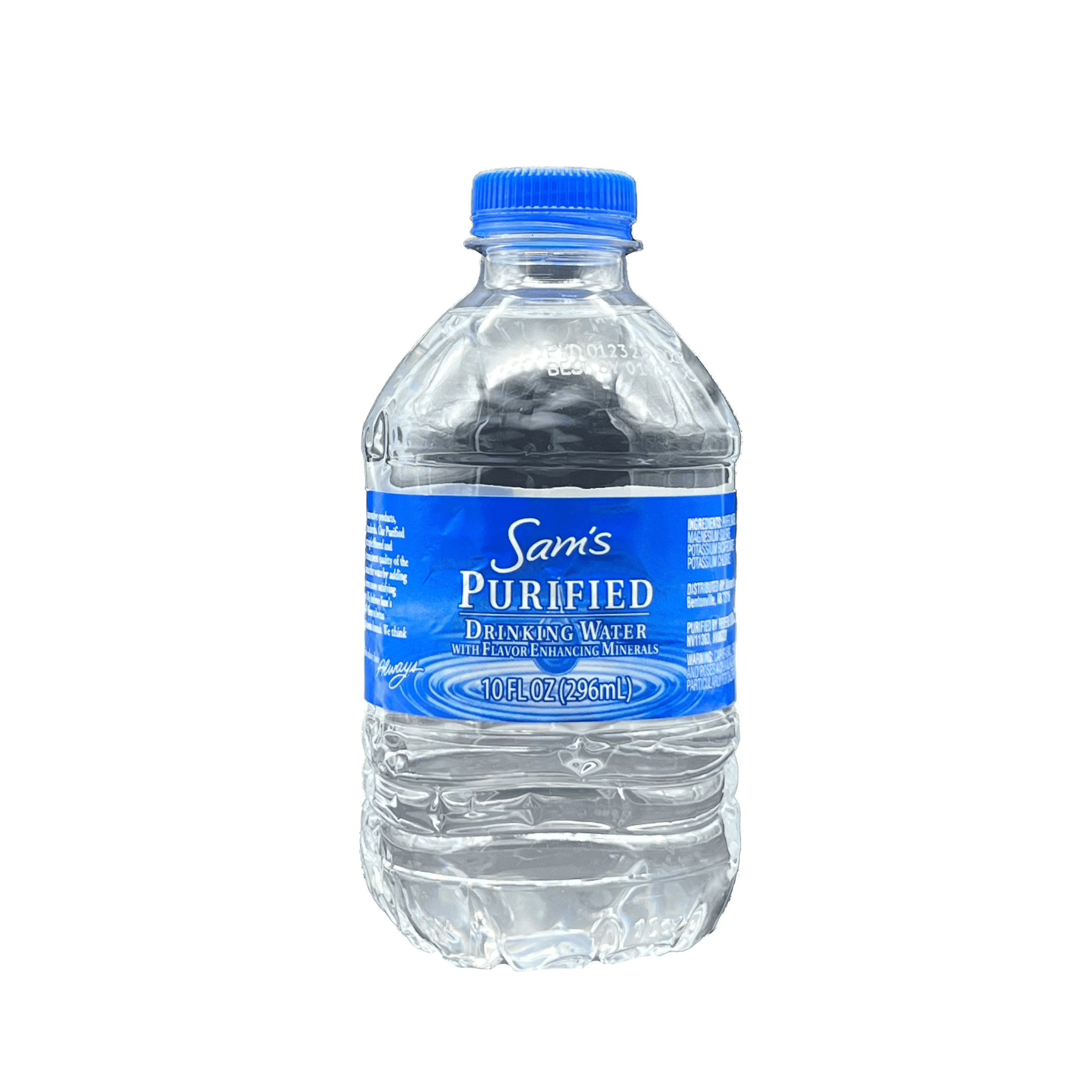 Sam's Purified Drinking Water, 10 fl oz, 15 Count
