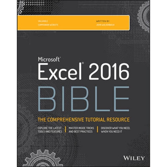 Pre-Owned Excel 2016 Bible (Paperback) 1119067510 9781119067511